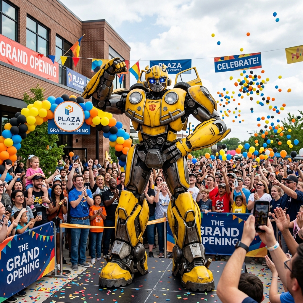 Bumblebee Cosplay Şov